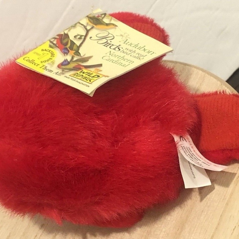 Red Northern Cardinal Plush - Picture 3 of 7